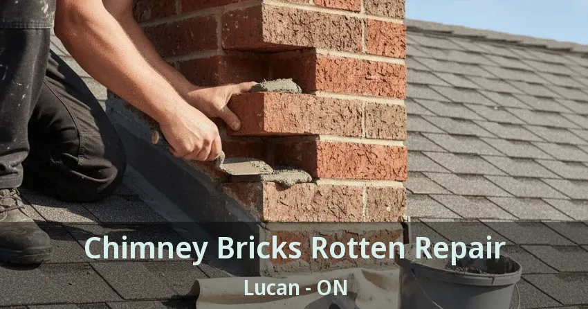 Chimney Bricks Rotten Repair Lucan - ON